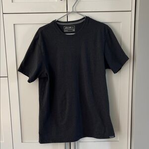 Eddie Bauer Men's Charcoal Short Sleeve Tee